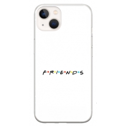 Husa personalizata tip carcasa HQPrint pentru Apple iPhone 15 Plus, model FRIENDS 1, multicolor, S1D1M0043