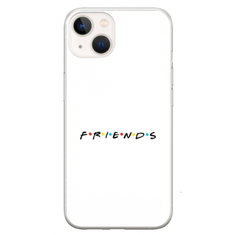 Husa personalizata tip carcasa HQPrint pentru Apple iPhone 15 Plus, model FRIENDS 1, multicolor, S1D1M0043