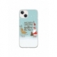 Husa personalizata tip carcasa HQPrint pentru Apple iPhone 15 Plus, model Happy Christmas and New Year, multicolor, S1D1M0047