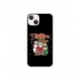 Husa personalizata tip carcasa HQPrint pentru Apple iPhone 15 Plus, model Covid Christmas, multicolor, S1D1M0054