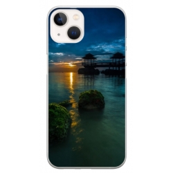 Husa personalizata tip carcasa HQPrint pentru Apple iPhone 15 Plus, model Nice View 1, multicolor, S1D1M0060