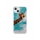 Husa personalizata tip carcasa HQPrint pentru Apple iPhone 15 Plus, model Giraffe 2, multicolor, S1D1M0096