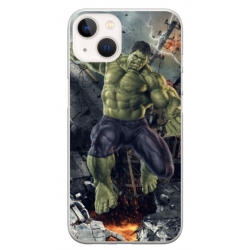 Husa personalizata tip carcasa HQPrint pentru Apple iPhone 15 Plus, model Hulk 1, multicolor, S1D1M0099