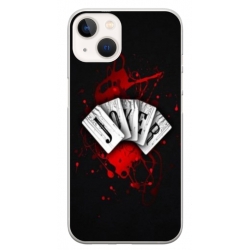 Husa personalizata tip carcasa HQPrint pentru Apple iPhone 15 Plus, model Joker 1, multicolor, S1D1M0106
