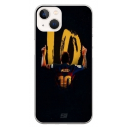Husa personalizata tip carcasa HQPrint pentru Apple iPhone 15 Plus, model Messi 2, multicolor, S1D1M0134