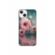 Husa personalizata tip carcasa HQPrint pentru Apple iPhone 15 Plus, model Flowers 7, multicolor, S1D1M0140