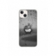 Husa personalizata tip carcasa HQPrint pentru Apple iPhone 15 Plus, model Rainy Apple logo, multicolor, S1D1M0148