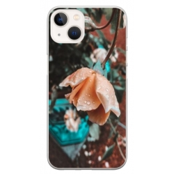Husa personalizata tip carcasa HQPrint pentru Apple iPhone 15 Plus, model Flowers 10, multicolor, S1D1M0149