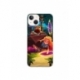 Husa personalizata tip carcasa HQPrint pentru Apple iPhone 15 Plus, model Tangled, multicolor, S1D1M0150
