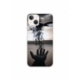 Husa personalizata tip carcasa HQPrint pentru Apple iPhone 15 Plus, model Black Magic, multicolor, S1D1M0152