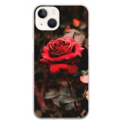 Husa personalizata tip carcasa HQPrint pentru Apple iPhone 15 Plus, model Flowers 12, multicolor, S1D1M0160