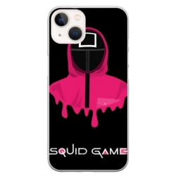 Husa personalizata tip carcasa HQPrint pentru Apple iPhone 15 Plus, model Squid Game 7, multicolor, S1D1M0179
