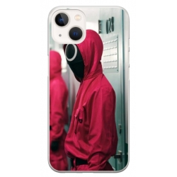 Husa personalizata tip carcasa HQPrint pentru Apple iPhone 15 Plus, model Squid Game 14, multicolor, S1D1M0186