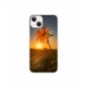 Husa personalizata tip carcasa HQPrint pentru Apple iPhone 15 Plus, model Sunflower 2, multicolor, S1D1M0194