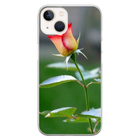 Husa personalizata tip carcasa HQPrint pentru Apple iPhone 15 Plus, model Flowers 13, multicolor, S1D1M0206