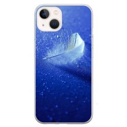 Husa personalizata tip carcasa HQPrint pentru Apple iPhone 15 Plus, model Pana, multicolor, S1D1M0236
