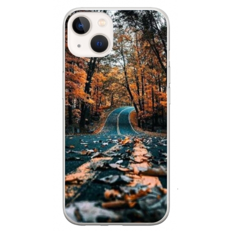 Husa personalizata tip carcasa HQPrint pentru Apple iPhone 15 Plus, model Nice View 13, multicolor, S1D1M0248