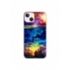 Husa personalizata tip carcasa HQPrint pentru Apple iPhone 15 Plus, model Abstract City, multicolor, S1D1M0263