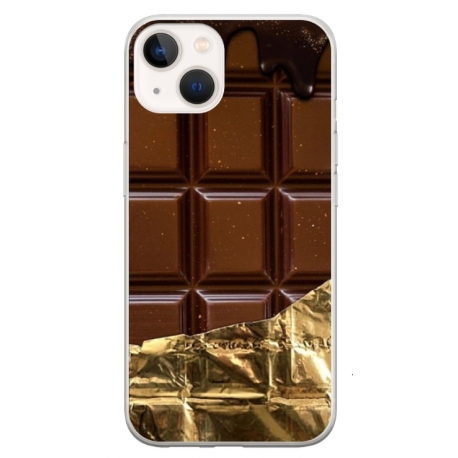 Husa personalizata tip carcasa HQPrint pentru Apple iPhone 15 Plus, model Chocolate, multicolor, S1D1M0272