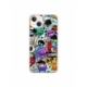 Husa personalizata tip carcasa HQPrint pentru Apple iPhone 15 Plus, model Grafitti, multicolor, S1D1M0289