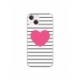 Husa personalizata tip carcasa HQPrint pentru Apple iPhone 15 Plus, model Heart, multicolor, S1D1M0291