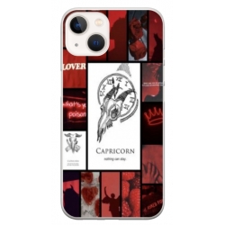 Husa personalizata tip carcasa HQPrint pentru Apple iPhone 15 Plus, model Capricorn, multicolor, S1D1M0295