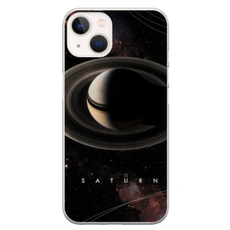 Husa personalizata tip carcasa HQPrint pentru Apple iPhone 15 Plus, model Planet 1, multicolor, S1D1M0347