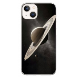 Husa personalizata tip carcasa HQPrint pentru Apple iPhone 15 Plus, model Planet 2, multicolor, S1D1M0348