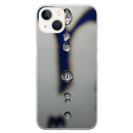 Husa personalizata tip carcasa HQPrint pentru Apple iPhone 15 Plus, model Droplets, multicolor, S1D1M0353