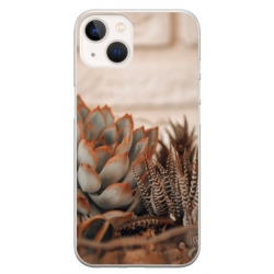 Husa personalizata tip carcasa HQPrint pentru Apple iPhone 15 Plus, model Flowers 21, multicolor, S1D1M0358
