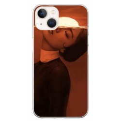 Husa personalizata tip carcasa HQPrint pentru Apple iPhone 15 Plus, model Sun Girl, multicolor, S1D1M0359