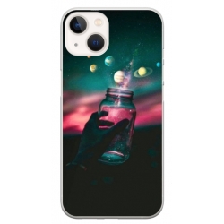 Husa personalizata tip carcasa HQPrint pentru Apple iPhone 15 Plus, model Colorful 10, multicolor, S1D1M0369