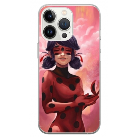 Husa personalizata tip carcasa HQPrint pentru Apple iPhone 15 Pro Max, model Buburuza, multicolor, S1D1M0025