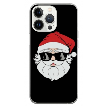 Husa personalizata tip carcasa HQPrint pentru Apple iPhone 15 Pro Max, model Cool Santa, multicolor, S1D1M0046