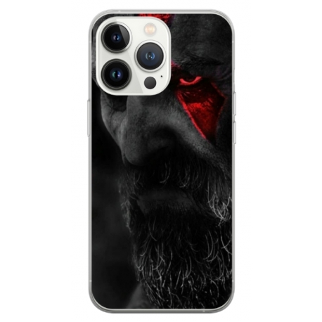 Husa personalizata tip carcasa HQPrint pentru Apple iPhone 15 Pro Max, model God of War 3, multicolor, S1D1M0111