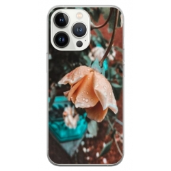 Husa personalizata tip carcasa HQPrint pentru Apple iPhone 15 Pro Max, model Flowers 10, multicolor, S1D1M0149