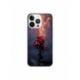 Husa personalizata tip carcasa HQPrint pentru Apple iPhone 15 Pro Max, model Fire Rose, multicolor, S1D1M0158