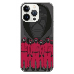 Husa personalizata tip carcasa HQPrint pentru Apple iPhone 15 Pro Max, model Squid Game 15, multicolor, S1D1M0187