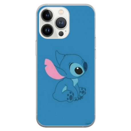 Husa personalizata tip carcasa HQPrint pentru Apple iPhone 15 Pro Max, model Blue Stich, multicolor, S1D1M0192