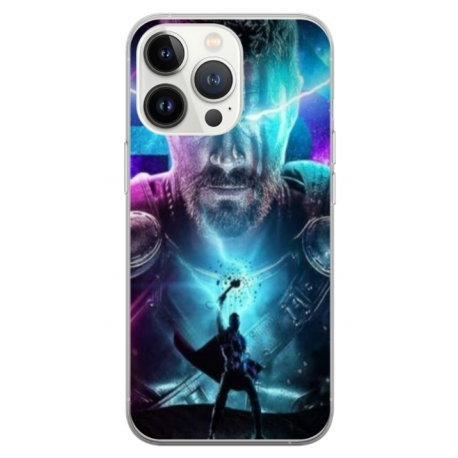 Husa personalizata tip carcasa HQPrint pentru Apple iPhone 15 Pro Max, model Thor 1, multicolor, S1D1M0201