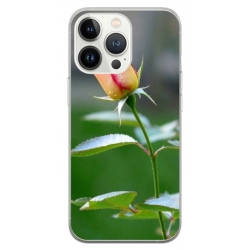 Husa personalizata tip carcasa HQPrint pentru Apple iPhone 15 Pro Max, model Flowers 13, multicolor, S1D1M0206