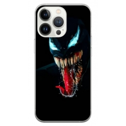 Husa personalizata tip carcasa HQPrint pentru Apple iPhone 15 Pro Max, model Venom 1, multicolor, S1D1M0211