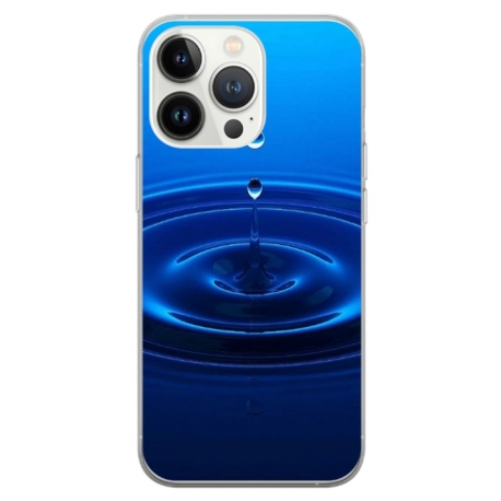 Husa personalizata tip carcasa HQPrint pentru Apple iPhone 15 Pro Max, model Picatura, multicolor, S1D1M0240