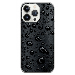 Husa personalizata tip carcasa HQPrint pentru Apple iPhone 15 Pro Max, model Rain, multicolor, S1D1M0244
