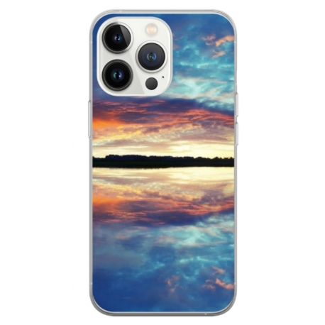 Husa personalizata tip carcasa HQPrint pentru Apple iPhone 15 Pro Max, model Nice View 12, multicolor, S1D1M0247