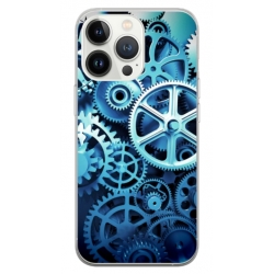 Husa personalizata tip carcasa HQPrint pentru Apple iPhone 15 Pro Max, model Clockwork, multicolor, S1D1M0250
