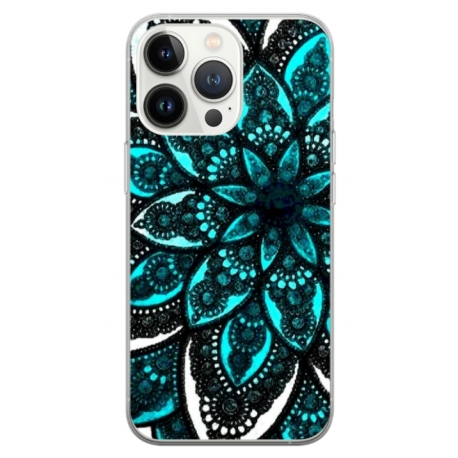 Husa personalizata tip carcasa HQPrint pentru Apple iPhone 15 Pro Max, model Mandela 2, multicolor, S1D1M0255