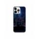 Husa personalizata tip carcasa HQPrint pentru Apple iPhone 15 Pro Max, model Neon City, multicolor, S1D1M0260