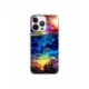 Husa personalizata tip carcasa HQPrint pentru Apple iPhone 15 Pro Max, model Abstract City, multicolor, S1D1M0263