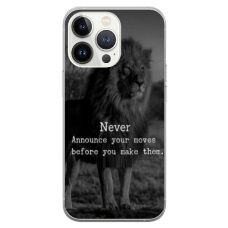 Husa personalizata tip carcasa HQPrint pentru Apple iPhone 15 Pro Max, model Quote 2, multicolor, S1D1M0330